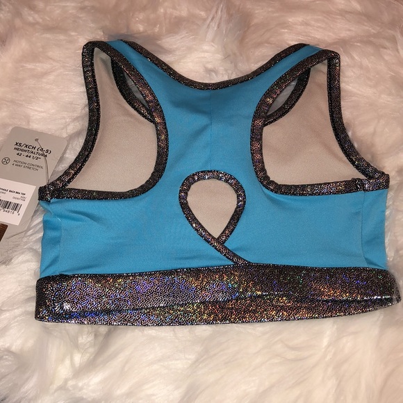 NWT Girl’s Danskin Gymnastics/Dance/Athletic Top - Picture 4 of 8